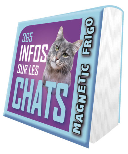 Magnétique Frigo 365 infos sur les chats 2022