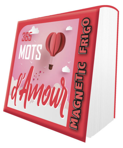 Magnetics Frigo 365 Mots d’Amour 2022