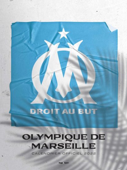 Calendrier mural Olympique de Marseille 2022