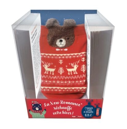 Coffret 1 romances de Noël et des chaussettes ours