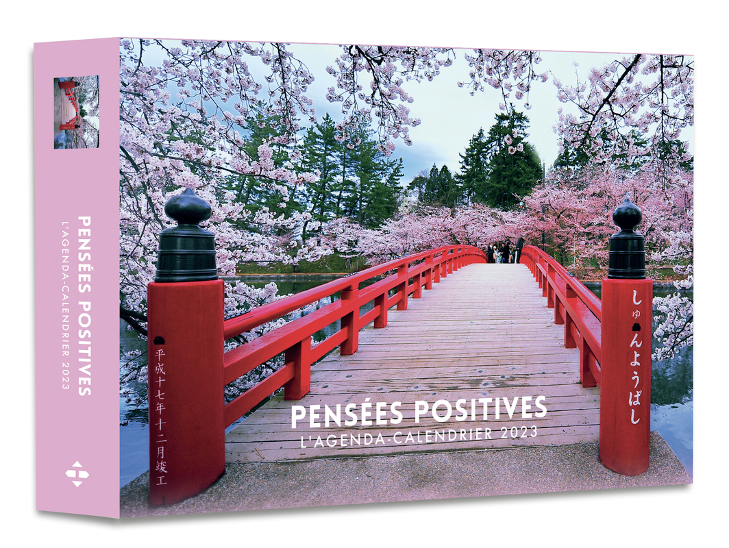Agenda - Calendrier Pensées Positives 2023 - Hugo Publishing