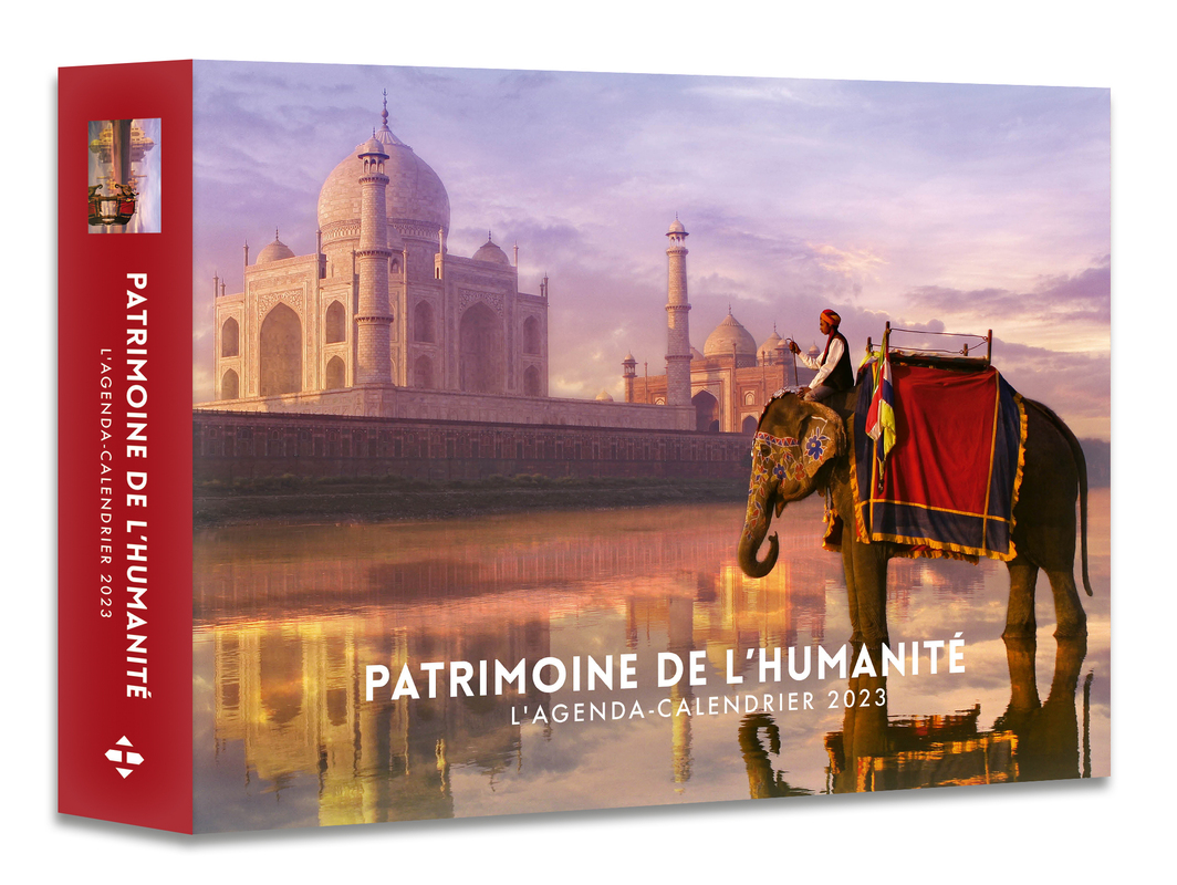 Agenda - Calendrier Patrimoine de l'humanité 2023 - Hugo Publishing
