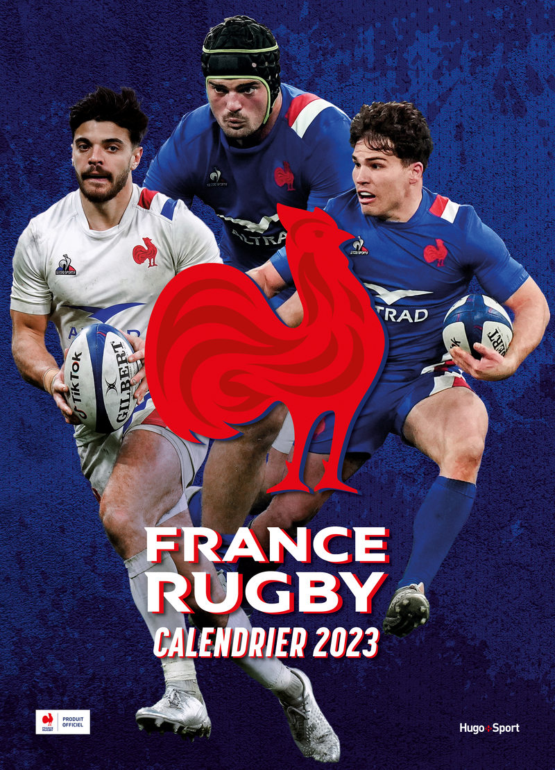 Calendrier Officiel du XVe de France 2023 Hugo Publishing