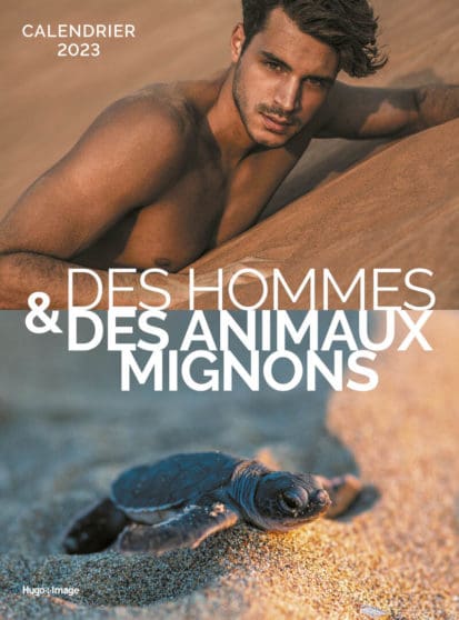 Calendrier Mural : des Hommes et des Animaux mignons 2023