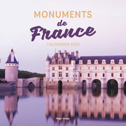 Calendrier Mural Monuments de France 2023