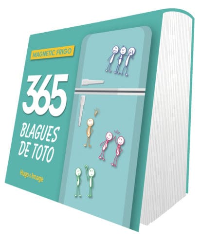 Magnétics frigo – 365 blagues de Toto 2023