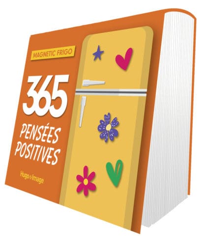 Magnétics Frigo – 365 pensées positives 2023