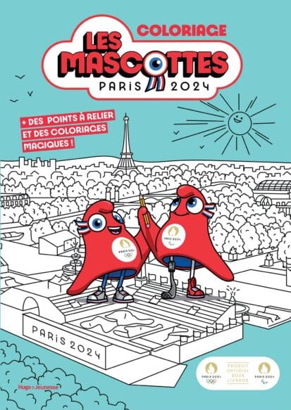 Coloriage Mascotte Paris 2024