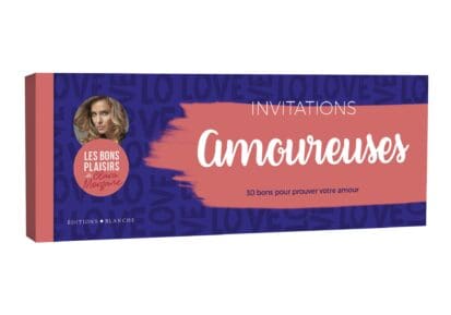 Chéquier Invitations amoureuses – Les bons plaisirs de Clara Morgane