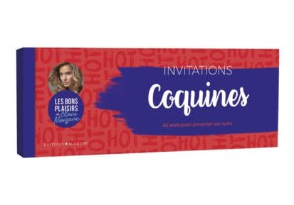 Chéquier Invitations coquines – Les bons plaisirsde Clara Morgane