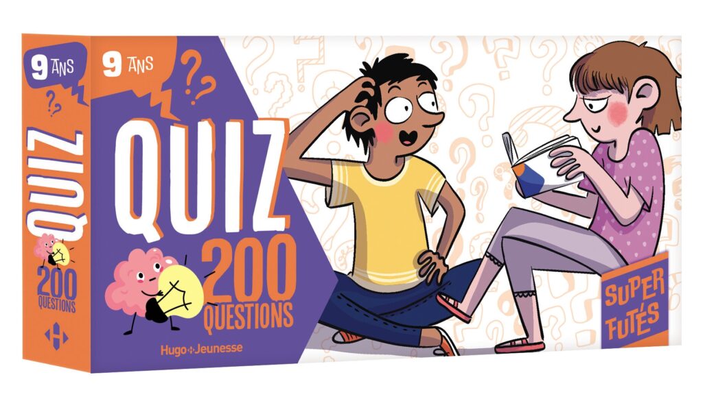 Super futés - quiz 200 questions - 9 ans