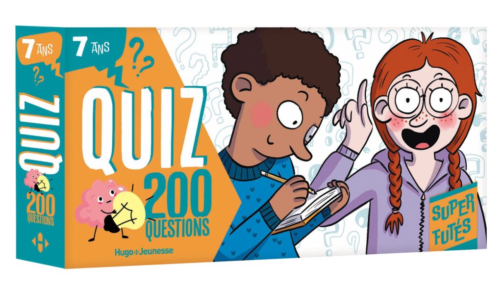 Super futés - quiz 200 questions - 7 ans