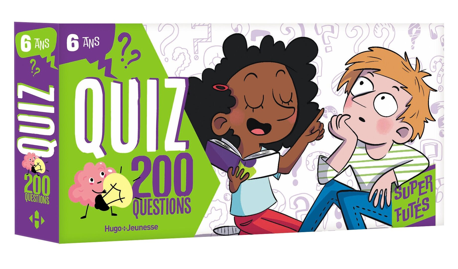 Super futés - quiz 200 questions - 6 ans
